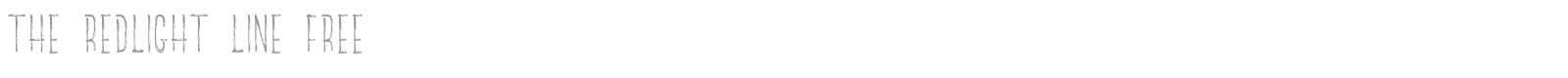 The Redlight font preview